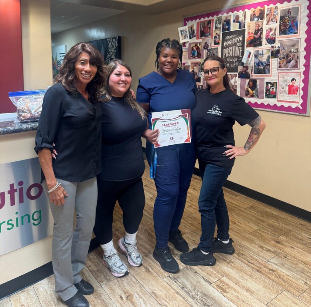 August Caregiver of the Month